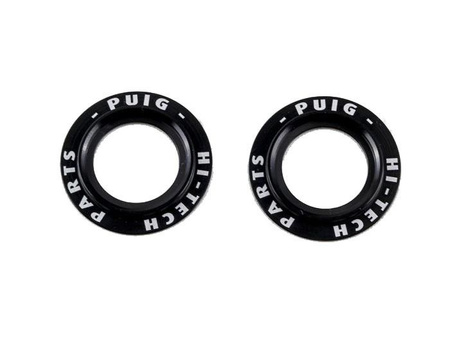 Protektory osi koła puig do kawasaki z650 / ninja 650 / z1000 (przód) czarne