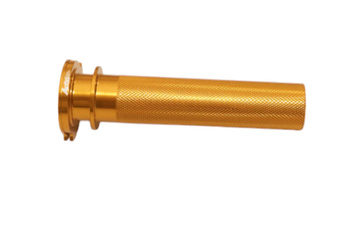 Rolgaz aluminiowy z łożyskiem ktm sxf 250/350/450 '16-20, excf 250/350/450/500 '17-20,ktm 300 tpi '18-'22, husqvarna 300 tei txi 300 2t husqvarna fc 250-450 '16-20, fe 250-501 '17-20, fx 350/450 '17-20 kolor złoty (79002014100)