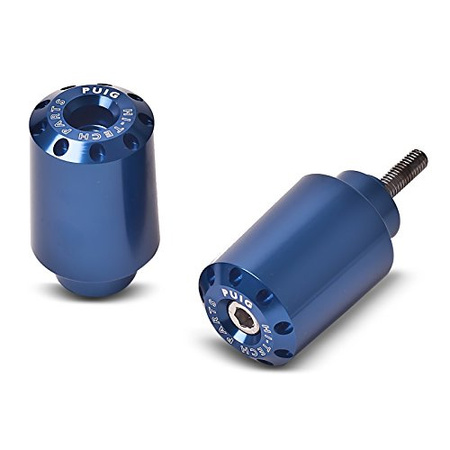 Ciężarki / końcówki kierownicy długie puig do yamaha yzf-r1 99-05 niebieskie