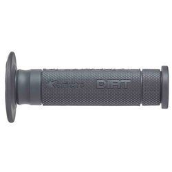MANETKI OFF ROAD DIRT ZONE GRIP MEDIUM (YAMAHA TENERE 700) (135 MM) Z OTWOREM KOLOR SZARY (02647-H)