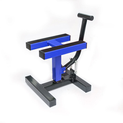 Stojak/podnośnik/podstawka pod motocykl cross kolor niebieski (szczegóły - patrz opis dodatkowy)