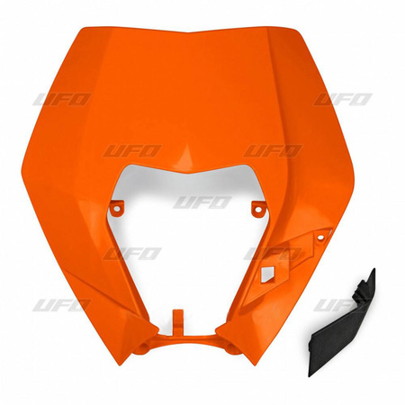 Osłona lampy przód ktm exc/excf 09-13 kolor pomarańczowy (wzór oem)
