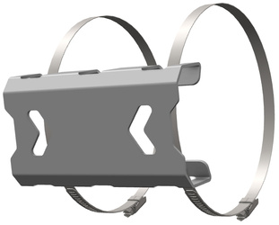 OSŁONA TŁUMIKA HUSQVARNA 701 ENDURO, GASGAS ES 700, KTM 690 ENDURO '19-'24 KOLOR SREBRNY