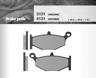Klocki hamulcowe kh419 suzuki gsx/gsr/gsxr tył (ft 3131)