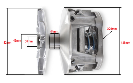 Sprzęgło Napędowe Wariator Polaris 900 (Oem 1323096) Sot00016