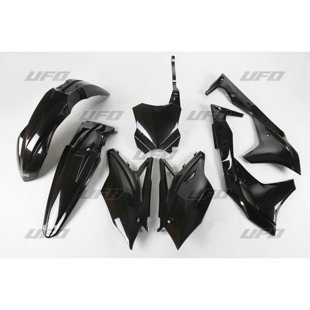 komplet plastików kawasaki kxf 250 '18-'20kolor czarny (ka225e001)