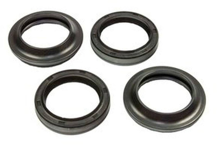 Uszczelniacze przedniego zawieszenia olejowe i pyłowe (komplet) (37x49x8/9,5mm) suzuki gsx 250f '91-'94, gs 500 '04-'05 