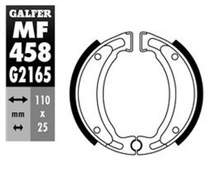 Szczęki hamulcowe tył sh503 (y503) yamaha cygnus 125 '95-'02, neos 50 '97-'09, sr 125 '82-'02, tt 225 '86-'04, yfa 125 '91-'93, yfm 200 '86-