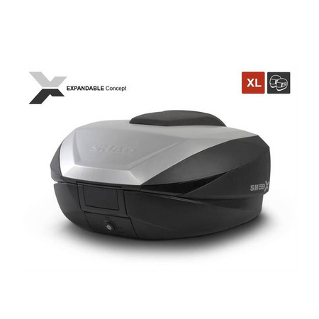 Kufer Shad SH59X aluminiowa pokrywa 46-59 l