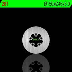 Tarcza hamulcowa montesa cota 315 97-00 (150x46x3,0mm) (5x10,5mm)