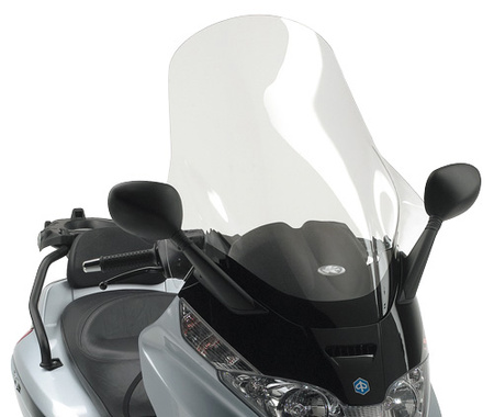 Szyba piaggio x-evo 125/250/400 (07-11), x8 125/150/200/250/400 (04-10) 80x60cm przezroczysta