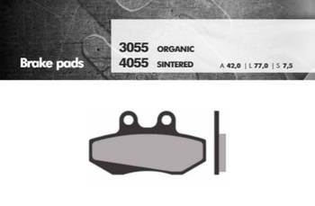 Klocki hamulcowe kh167 spiek metaliczny (złote) (ft 4055)