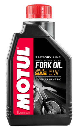 Motul olej do teleskopów / amortyzatorów / zawieszenia fork oil factory line 5w light 1l