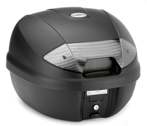 kufer centralny 30l monolock z białymi odblaskami ( zawiera płytę )