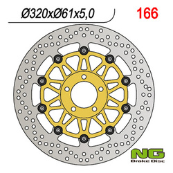 Tarcza hamulcowa przód kawasaki vn 1500 mean streak - '02-'04, vn 1600 mean streak - '04-'08, zx-12r/zx-7r '00-04, zzr1000 '93-01 (320x61x5m