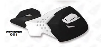 Osłony rąk (handbary) escalade kolor czarno/biały (z mocowaniami 22mm)