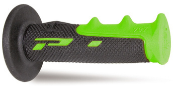 Manetki pg797 off road (22+25mm, dł.115mm) kolor zielony/czarny (dwuskładnikowe) (797-198)