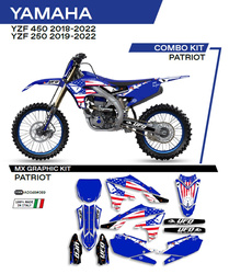 Komplet naklejek (oklein) yamaha yzf 250 '19-'22