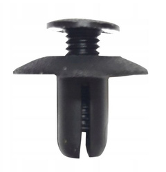 Kołki montażowe do plastików (głębokość 11mm, gr. 7mm, szer. główki 18mm, dł. całk. 15,3mm) (10 szt.) (oem kawasaki 92039-1256) (made in japan)