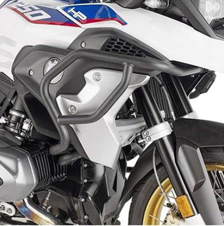 Gmole osłony silnika bmw r 1250g'19-21 czarne - górne - do montażu przy dodatkowych oryginalnych halogenach