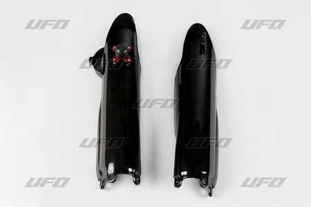 Osłony teleskopów z blokadą UFO do Yamaha yz 125/250 yzf 250/450 czarny