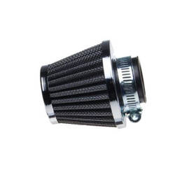 Filtr powietrza 35 mm stożkowy chrom