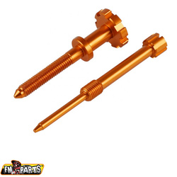 Śruba regulacji składu mieszanki i biegu jałowego do gaźnika keihin (fuel mixture & idle screw) kolor pomarańczowy