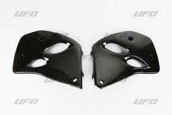 Osłony chłodnicy ktm sx 250/300/360 2t '93-'97 kolor czarny