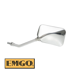 LUSTERKO CHROMOWANE HONDA CBF 500N / 600N '04-'05, CB 600 HORNET '03-'06, CBF 500FX '13-'18, CB 1300F '03-'12, CB 400SF '92-'13, NSS 250, VT 125C SHADOW LEWE (OEM: 88220-MBZ-K00) CHROMOWANE (WZÓR ORYGINAŁU) (HOMOLOGACJA) = 20-87182