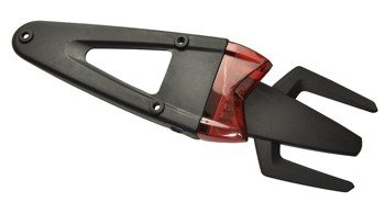 BŁOTNIK Z LAMPĄ LED I MIEJSCAMI NA KIERUNKOWSKAZY ENDURO CROSS