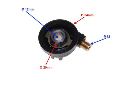Napęd prędkościomierza skuter Qt4 Quantum
