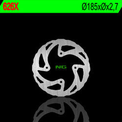 Tarcza hamulcowa przód beta 125/200/250/270/300 trial (185x2,7mm)(4x10,0mm) wave