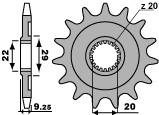 Zębatka przednia 2146 13 18nc (łańc. 520)