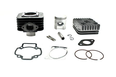 Cylinder Żeliwny Z Głowicą Power Force Gilera Storm Piaggio Liberty Sfera Zip 47mm 2t
