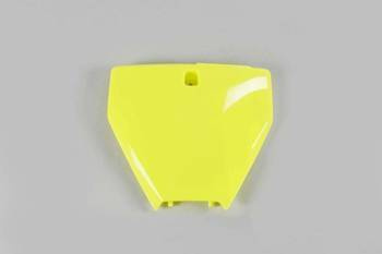 Tablica na numer startowy husqvarna tc 125 16-20, tc 250 17-20, tc 300 16-18, fc 250/350/450 16-20 kolor żółty '19