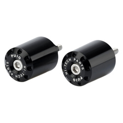 Ciężarki / końcówki kierownicy długie puig do kawasaki z650 17-22 czarne