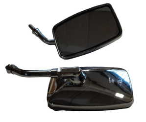 Lusterko uniwersalne bez homologacji  (m10/1,25) gwint prawy, kolor srebrny  (komplet 2 szt)