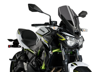 Szyba Touring Nowej Generacji Puig Do Kawasaki Z650 20-24 Mocno Przyciemniona