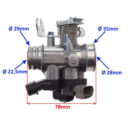 Przepustnica gaźnika do Junak 904 Euro4