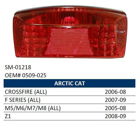 Nachman lampa tylna snow & atv arctic cat  (all models) '05-'09