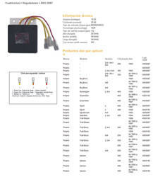 Dze regulator napięcia polaris 250/300/350/400 (oem-4060087,4060193) (esr952)