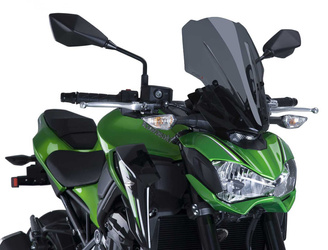 Szyba Turystyczna Nowej Generacji Puig Kawasaki Z900 17-19 Mocno Przyciemniona