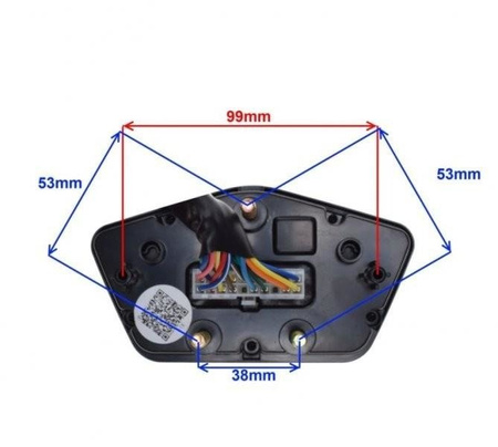 Licznik uniwersalny do motocykla skutera Quada