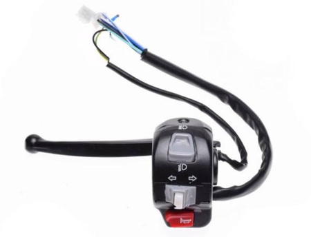 Przełącznik zespolony z dźwignią do skutera lewy