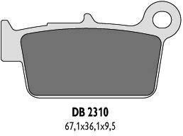 Klocki hamulcowe kh367 tył kxf/rmz/yz/yzf - zastępują db2310mx-n oraz db2310qd-n