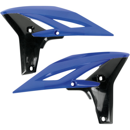 Osłony chłodnicy yamaha yzf 250 '10-'12 kolor niebieski/czarny