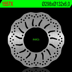 Tarcza hamulcowa tył yamaha v-max 1700 10-17 (298x132x6,0mm) (5x8,5mm) wave