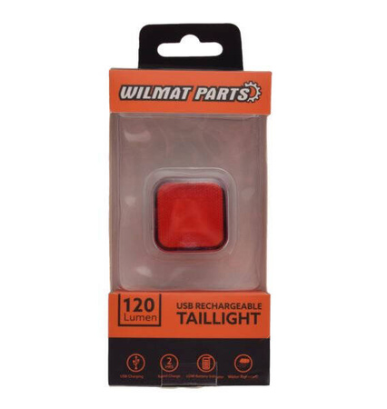 Lampa rowerowa tył COB LED 120 LM