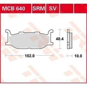 Klocki hamulcowe YAMAHA XV 535 95-98, XJ 600 92-97, XVS 650 97-07, XJ 900 95-03, XV 1100 94-98, XV 1600 99-04