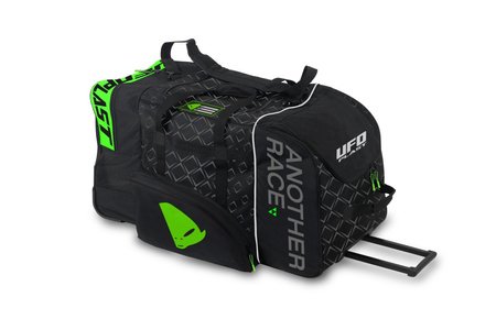 torba bagażowa na kółkach na ekwipunek zawodnika kolor czarny - zastępuje mb02240k